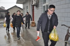 學雷鋒,敬老院溫暖之行